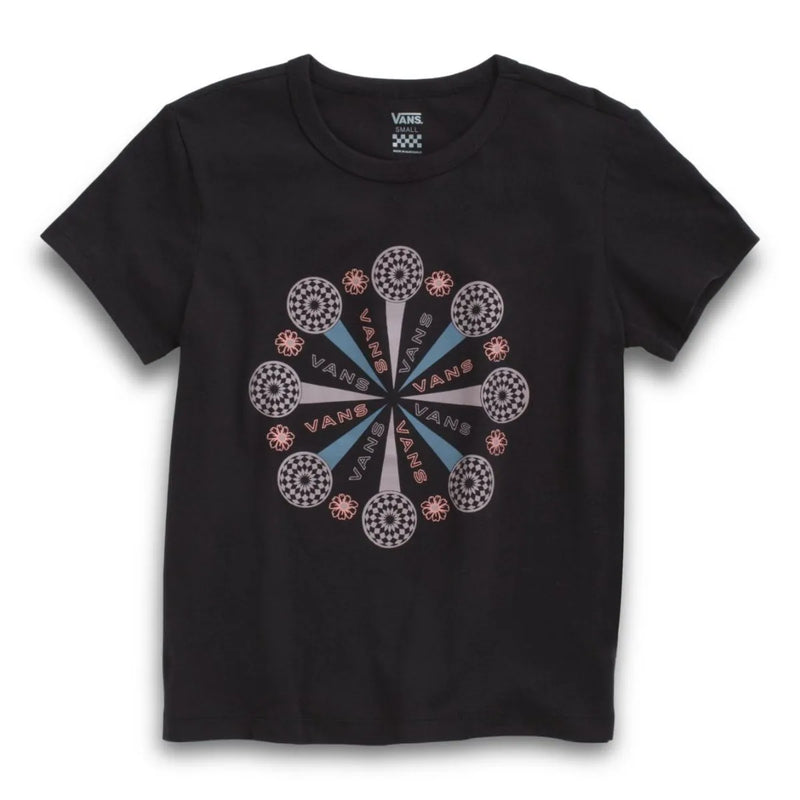 Vans 'Watch Out' Tee - Black (Women's)-1