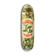 Skate Mental ‘Curren Capers' Shaped Skate Deck - Green-1
