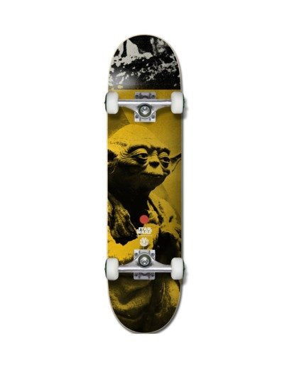 Element x Star Wars 'Yoda' Complete Skateboard - Yellow-1