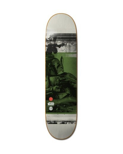 Element x Star Wars 'Boba Fett' Skate Deck - Green-1
