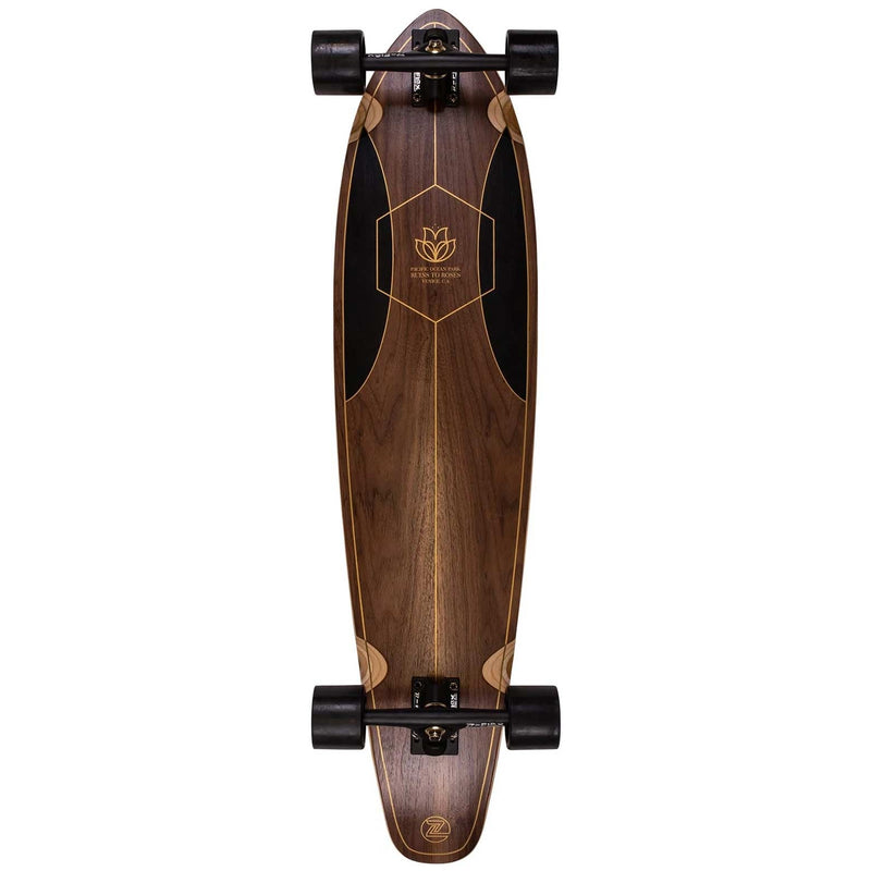 Z-Flex 'Ruins To Roses' Complete Longboard - Wood-1