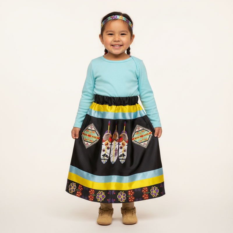 Infants Eagle Ribbon Skirt-6