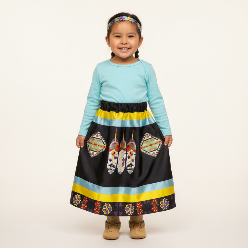 Infants Eagle Ribbon Skirt-6