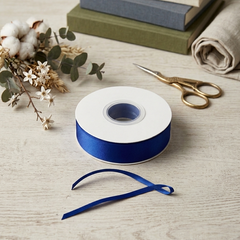 30 Meter Double Face Royal Blue #329 Ribbon Roll-1