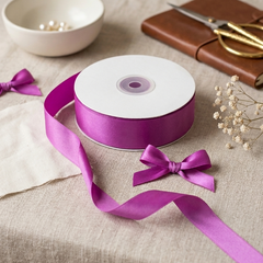 30 Meter Double Face Magenta #183 Ribbon Roll-1