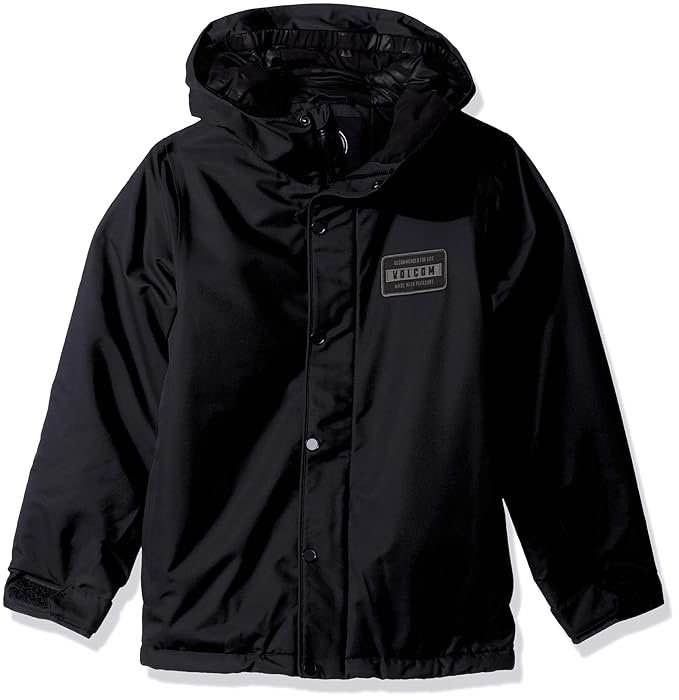 Volcom 'Ripley' Insulated Winter Jacket - Black (KIDS)-1