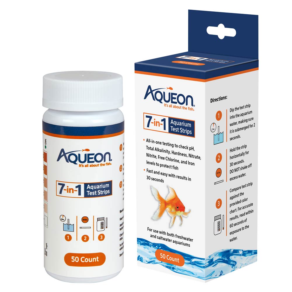 Aqueon 7 in 1 Test Strips 50 pcs-1