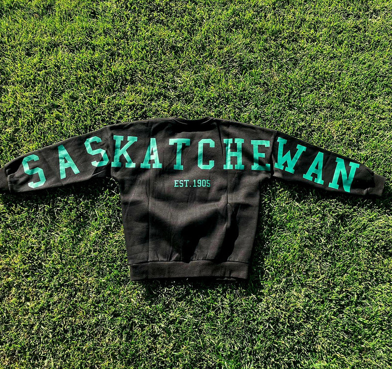 Saskatchewan Back Unisex Crewneck-5