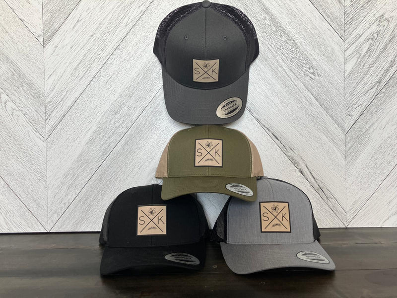 Sask X Retro Trucker Cap | Saskatchewan Hat-1