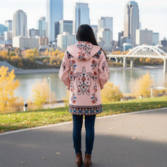 Blush Turtle 3/4-Length Coat-3