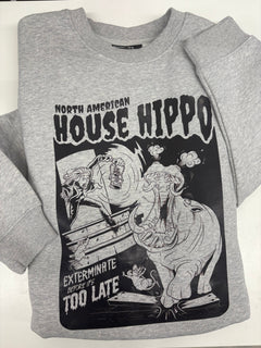 House Hippo Crewneck-2