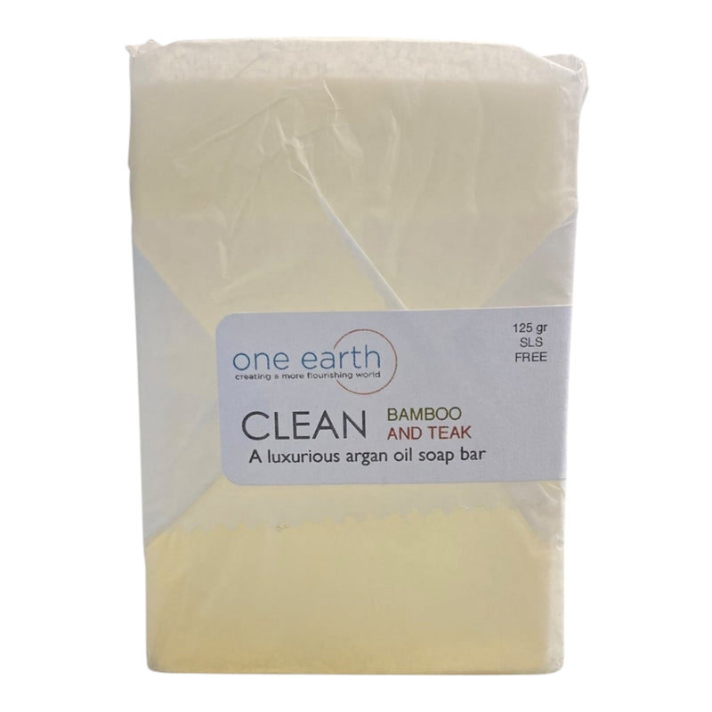 Bamboo + Teak Soap - 125 g-1