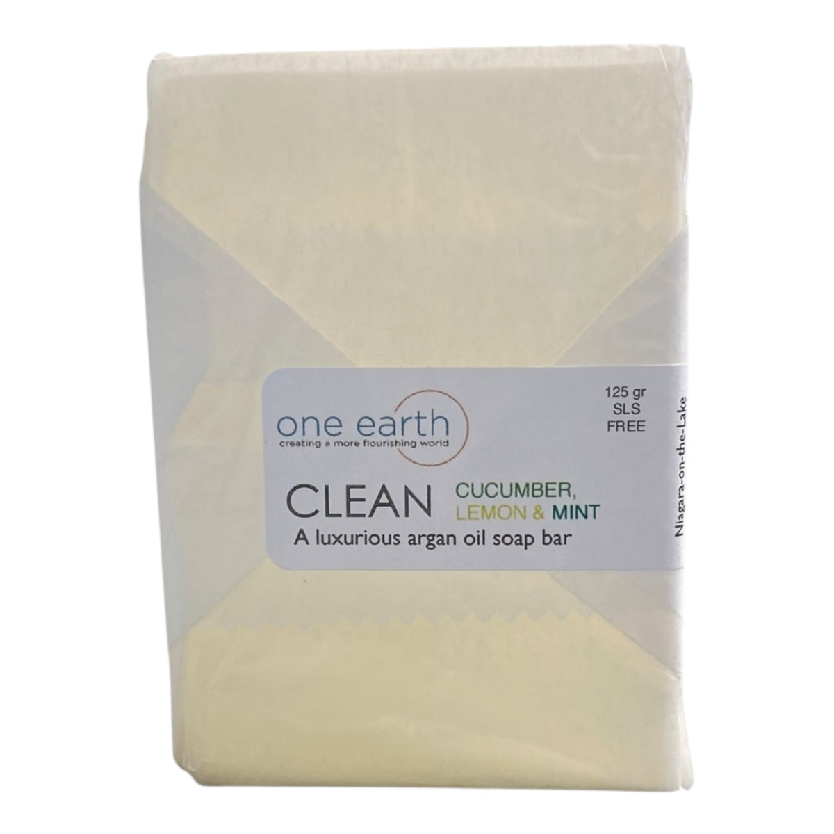 Cucumber, Lemon + Mint Soap - 125 g-1