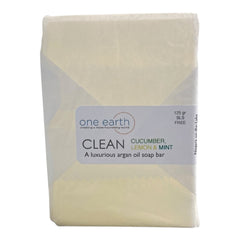 Cucumber, Lemon + Mint Soap - 125 g-1