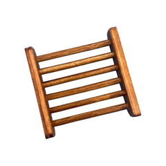 Bamboo Soap Rack (stained finish)-1