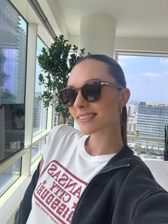 Boléro Marone — Round Sunglasses-19