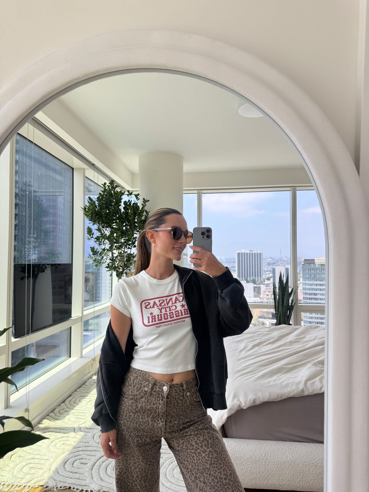 Boléro Marone — Round Sunglasses-20