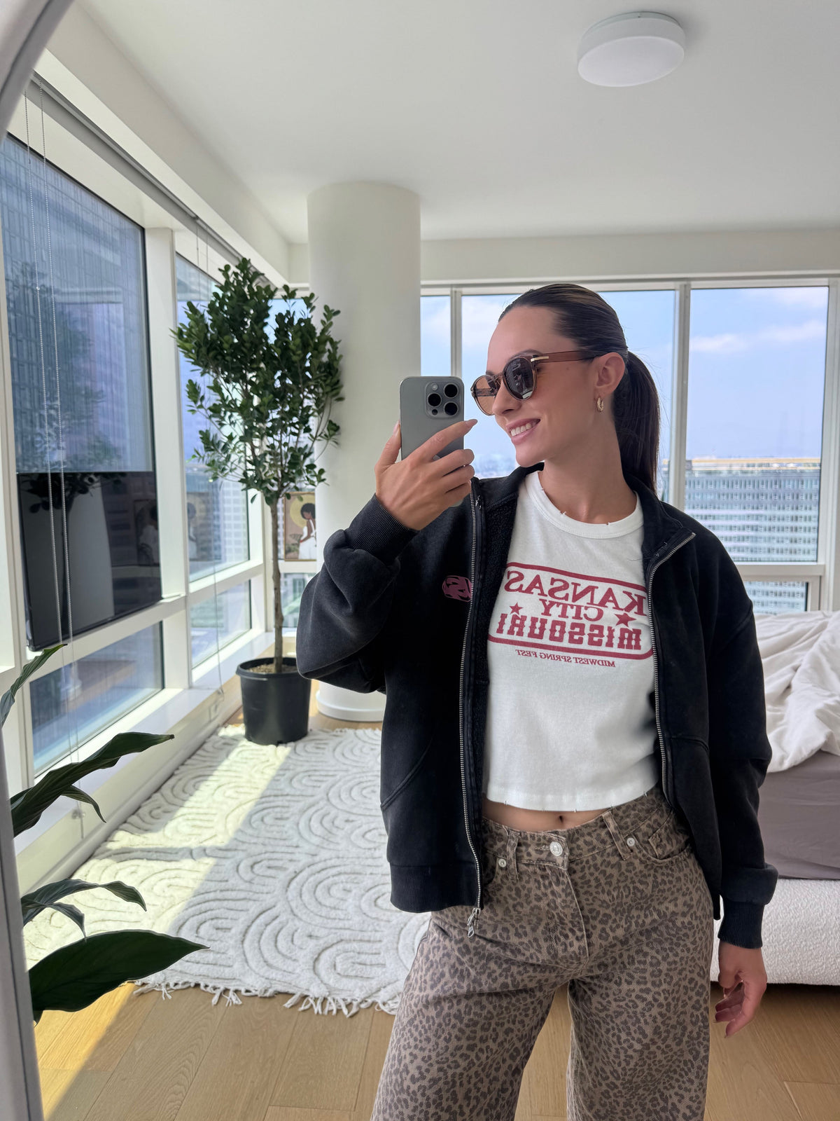Boléro Marone — Round Sunglasses-21
