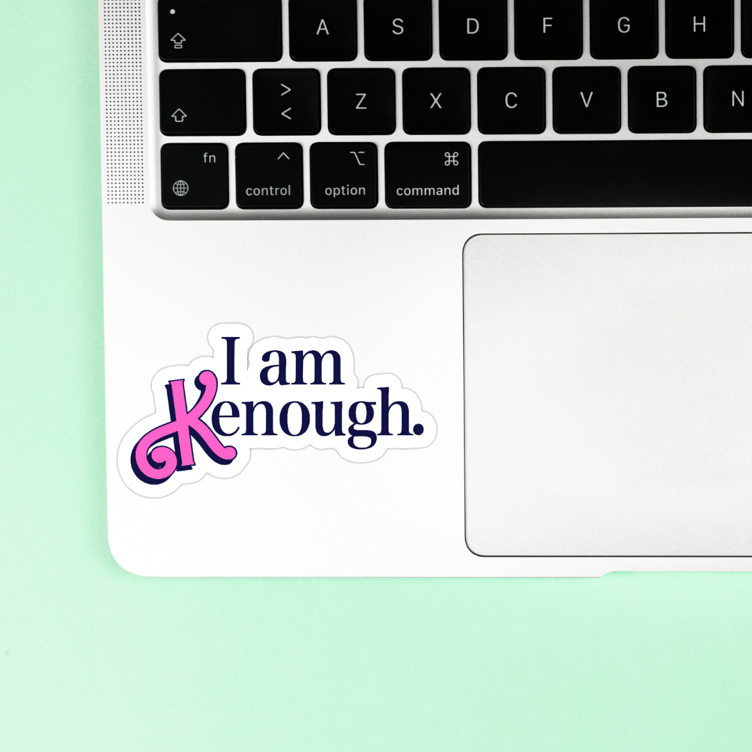 I am Kenough Sticker-1