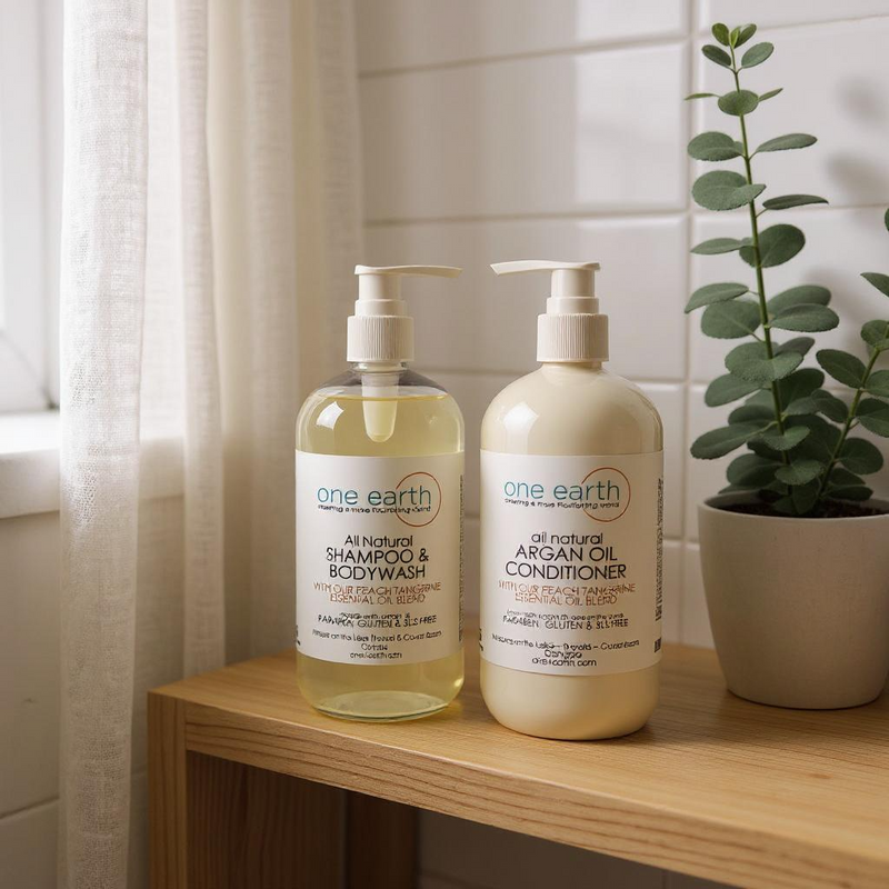 Hair Conditioner with Argan Oil - Peach Tangerine-2