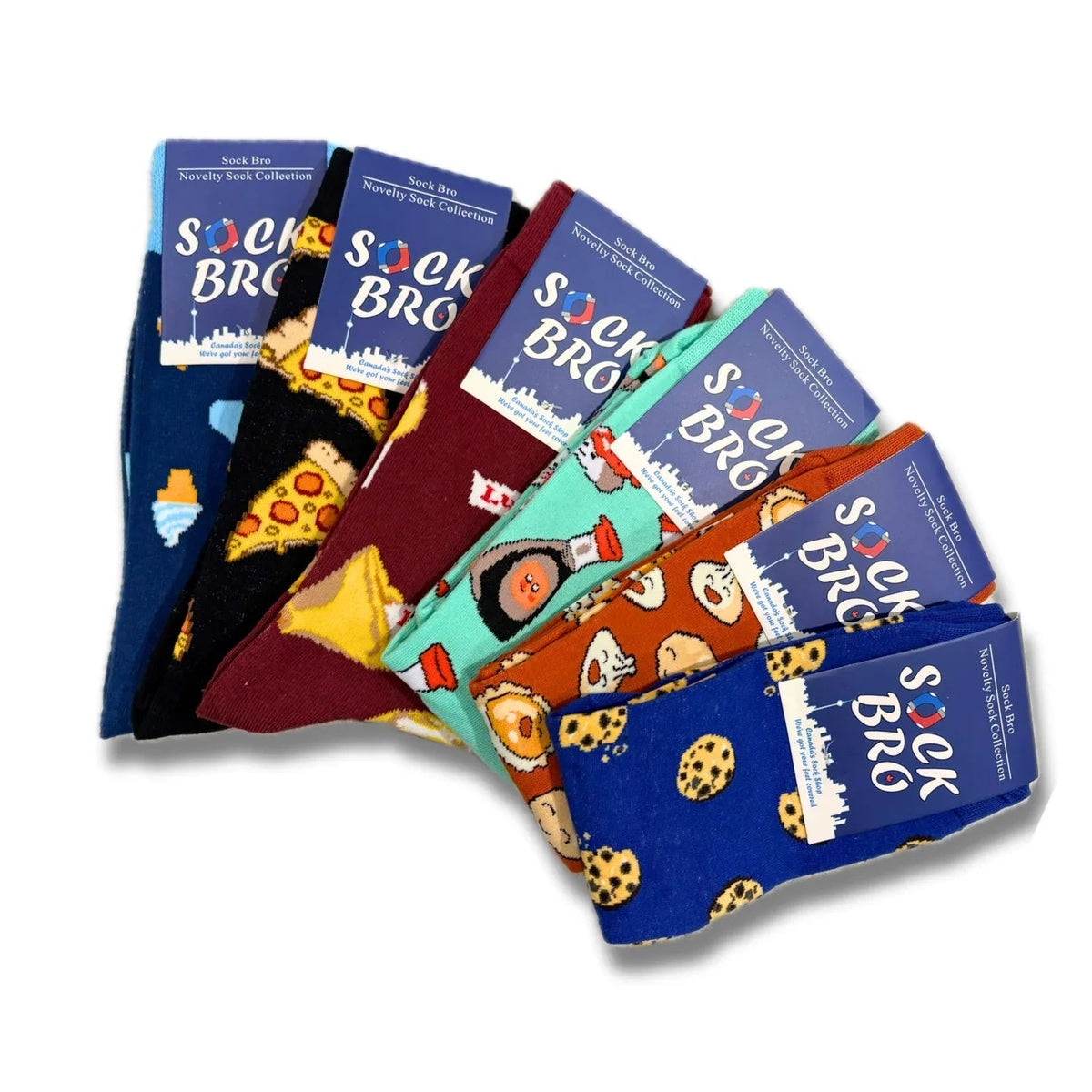 Women's Food Lover Sock Bundle - 6 Pack-1