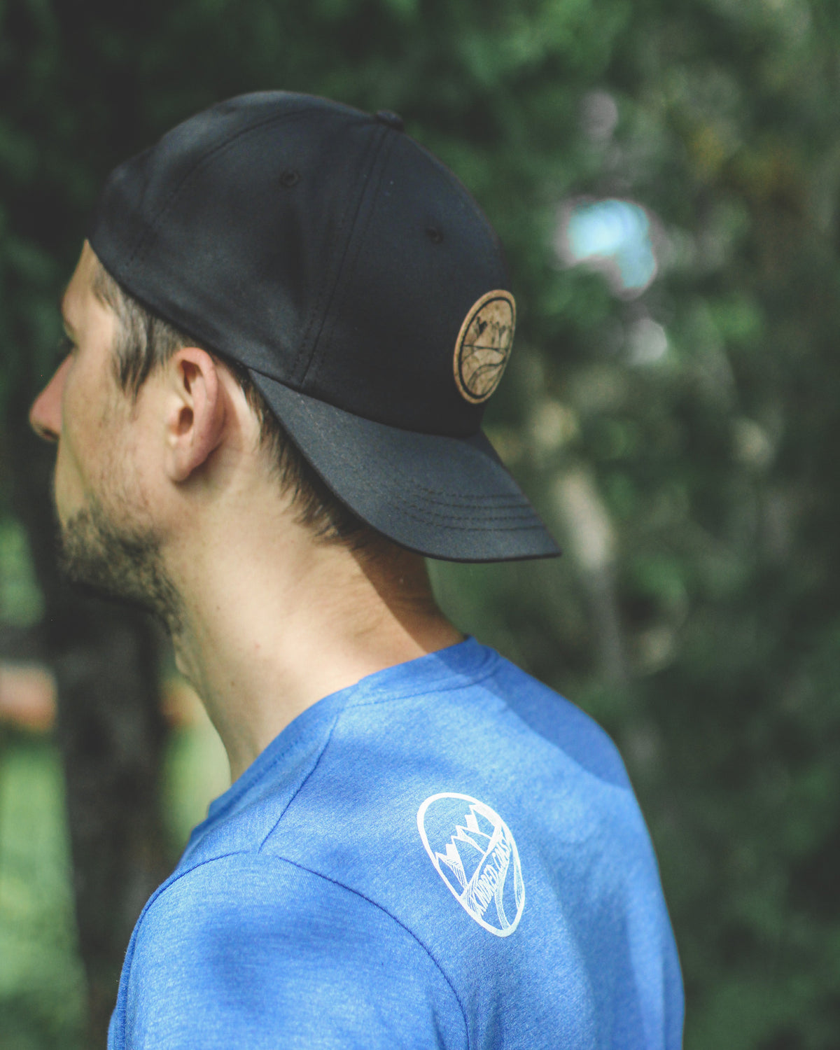 VAN ISLE WAVE - Unisex Eco Tee - Heather Blue-4