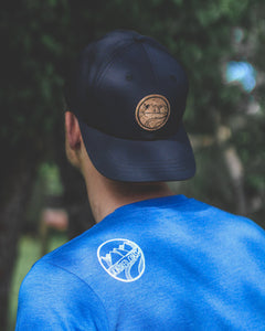 LOGO - Heather Blue - Unisex Eco Tee-2