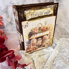 Bloc creativo Flower Shop A4, 9 unidades-13