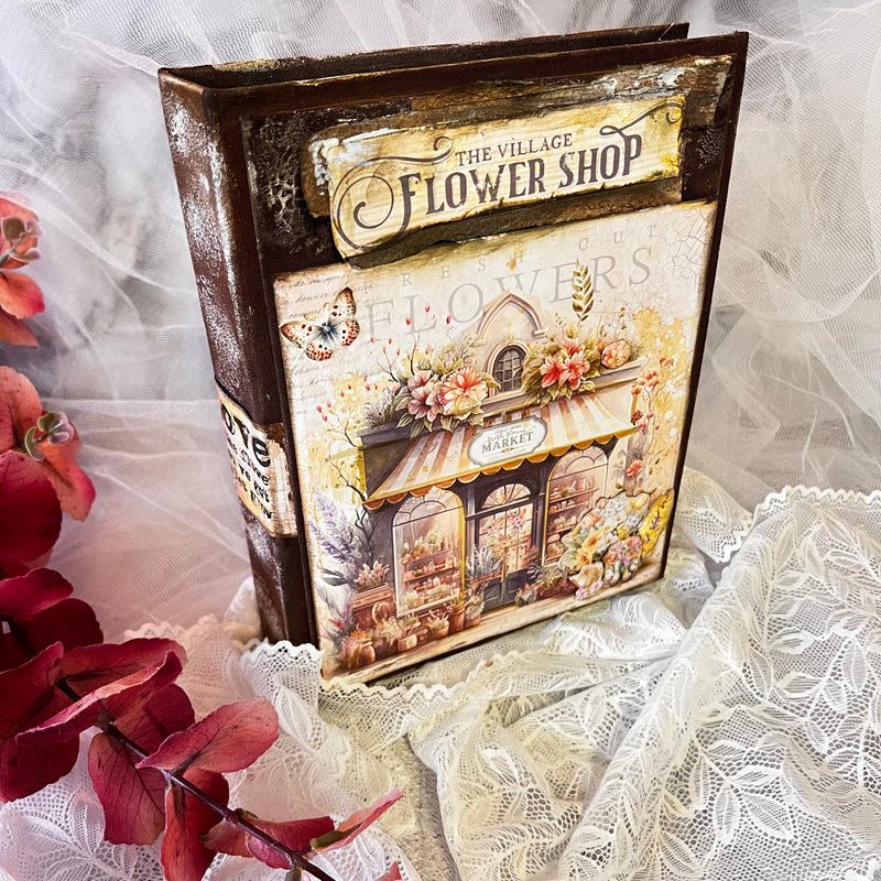 Bloc creativo Flower Shop A4, 9 unidades-13
