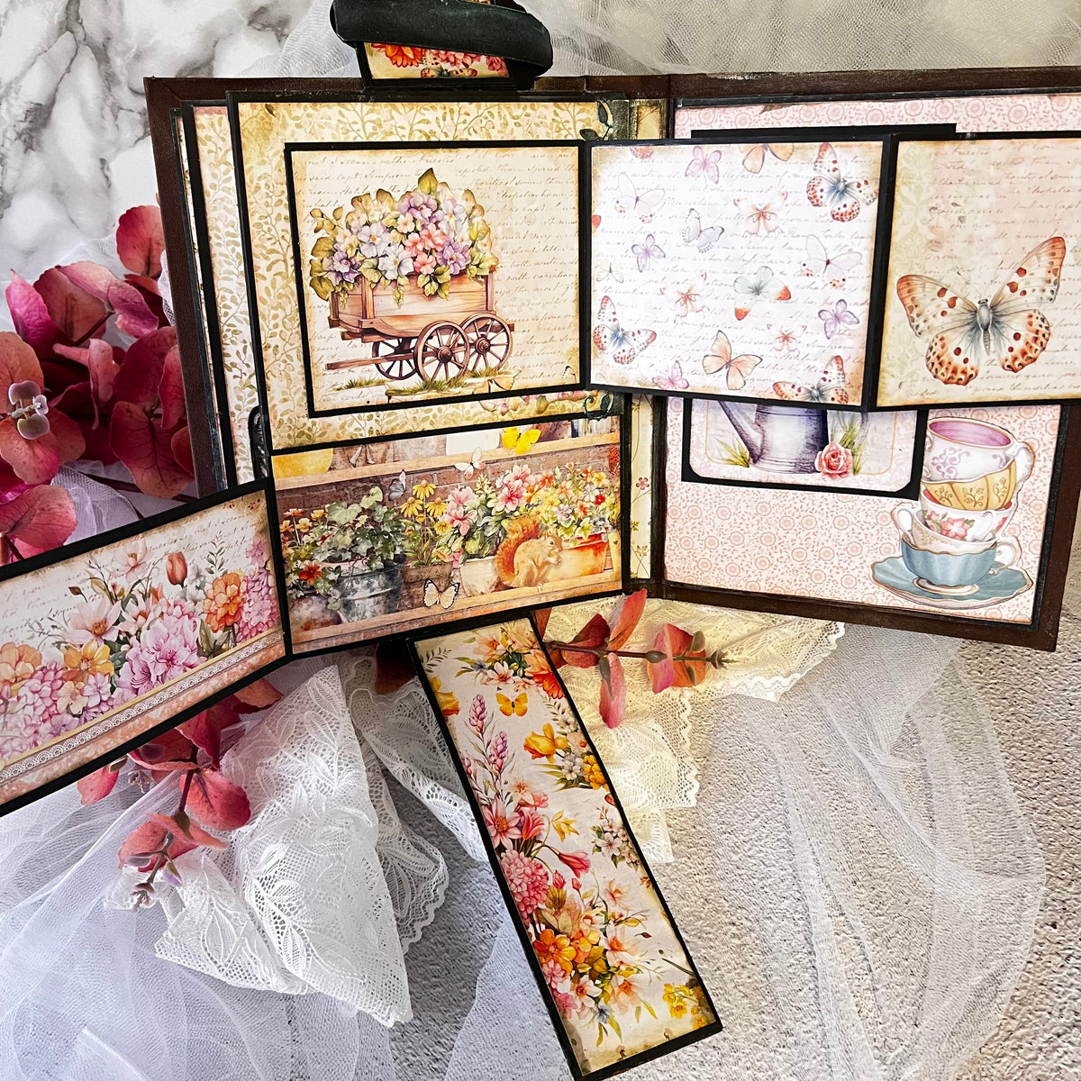 Bloc creativo Flower Shop A4, 9 unidades-14