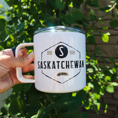 Sask 1905 Stainless Steel 17oz Coffee Mug | Saskatchewan Mug-1