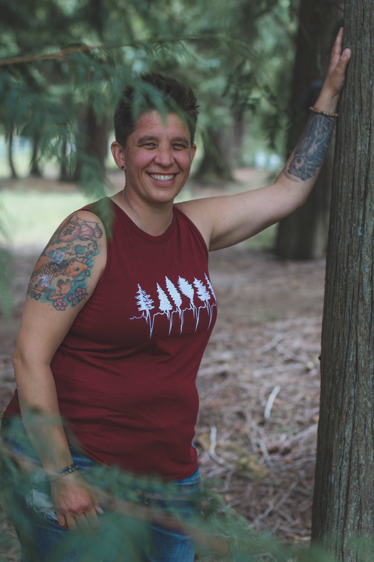 TREELINE - Women's Relaxed Bamboo Tank-3