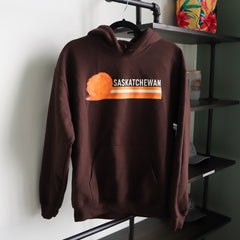 Saskatchewan Retro 70s Unisex Hoodie | Sask Clothing-3