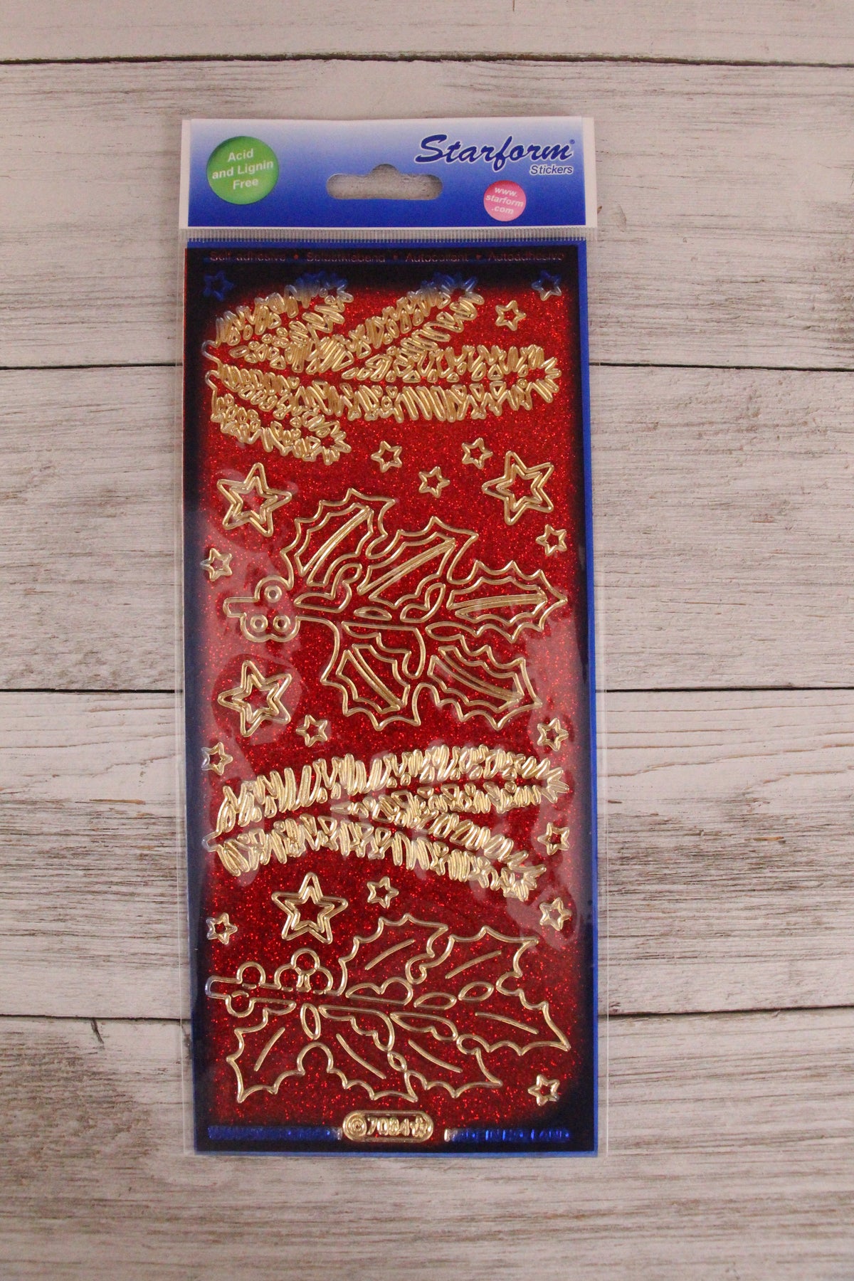 Deco Stickers - Pine/Holly Branches-3