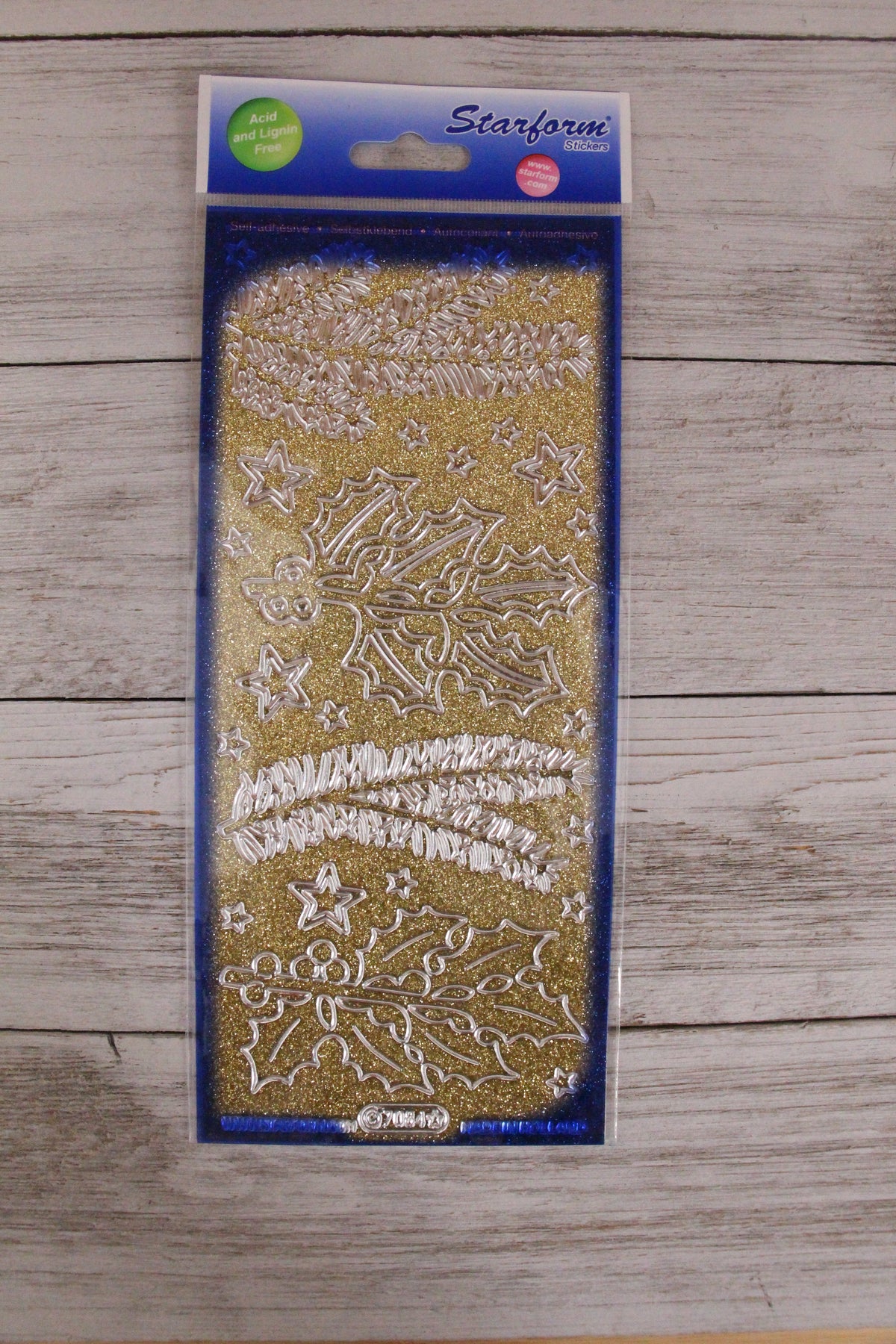 Deco Stickers - Pine/Holly Branches-4