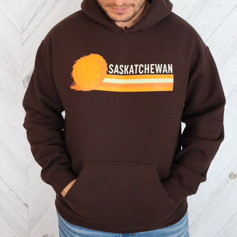 Saskatchewan Retro 70s Unisex Hoodie | Sask Clothing-2