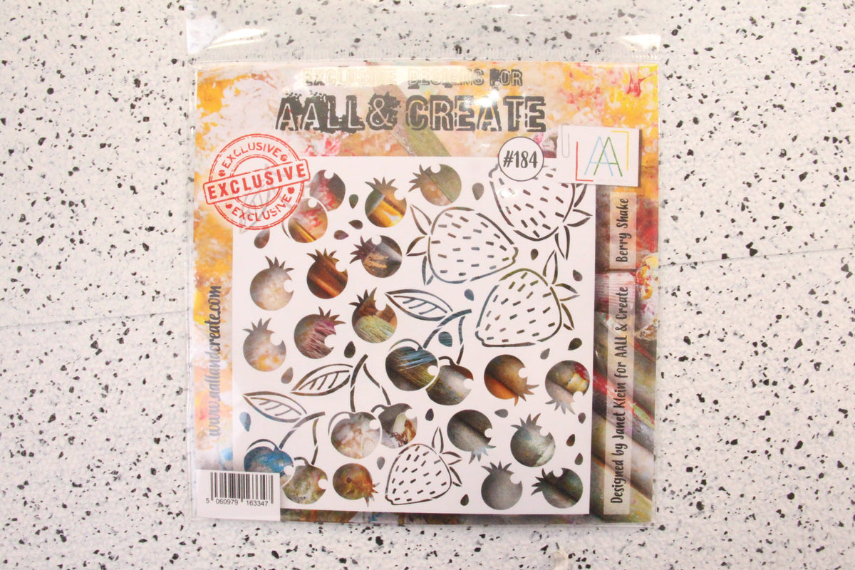 AALL and Create Stencil - 184 - Berry Shake-1