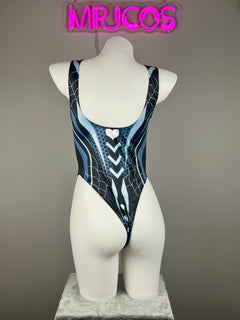 Woman Super Hero Crotchless Cosplay Bodysuit Lingerie Sexy Costume-4