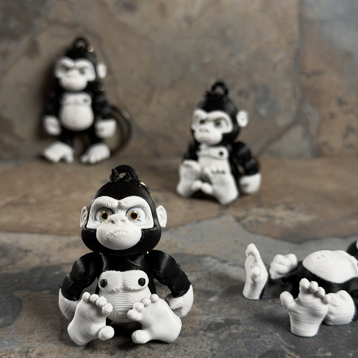Gorilla Keychain-7