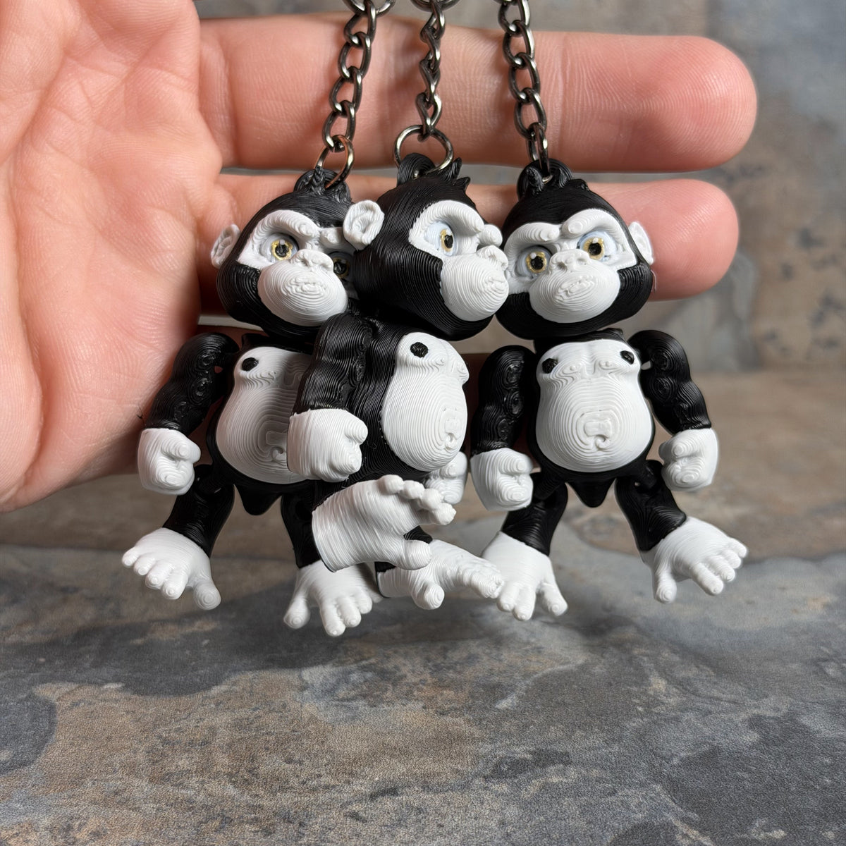 Gorilla Keychain-9