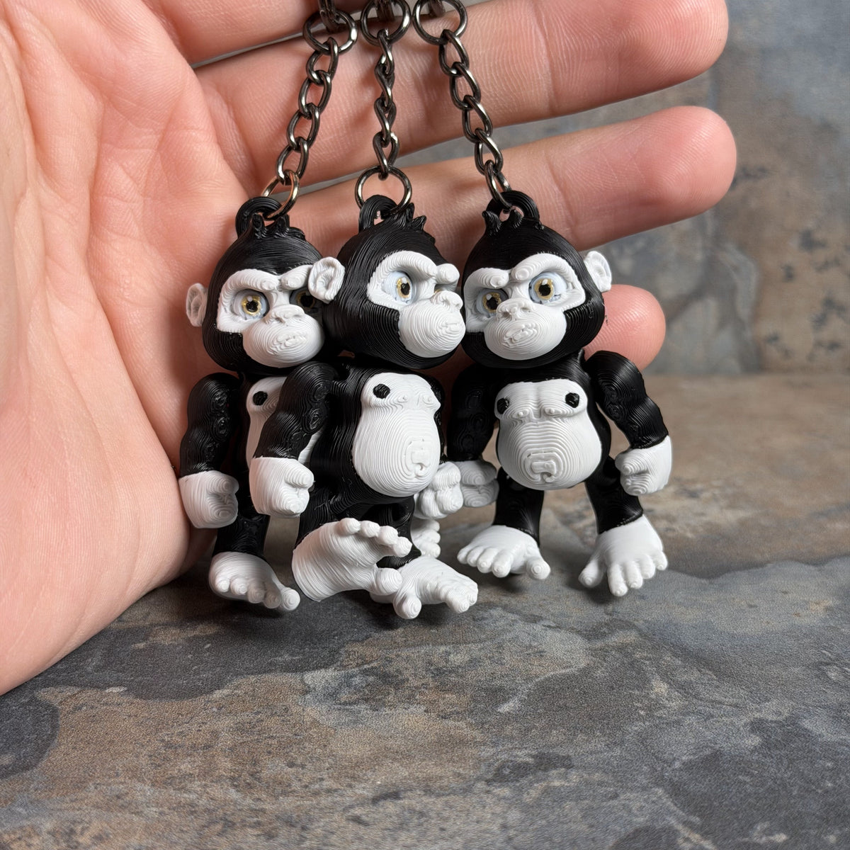 Gorilla Keychain-10