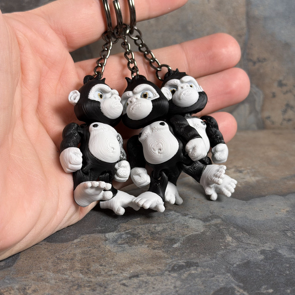Gorilla Keychain-11