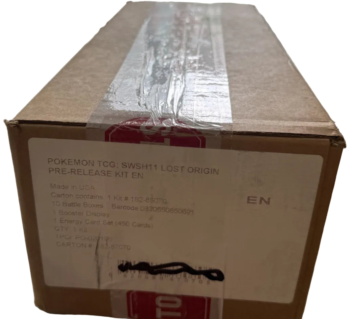 Pokémon TCG - Sword and Shield - Lost Origin - Full Pre-Release Kit Sealed Case