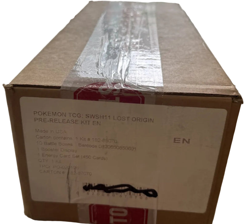 Pokémon TCG - Sword and Shield - Lost Origin - Full Pre-Release Kit Sealed Case-1