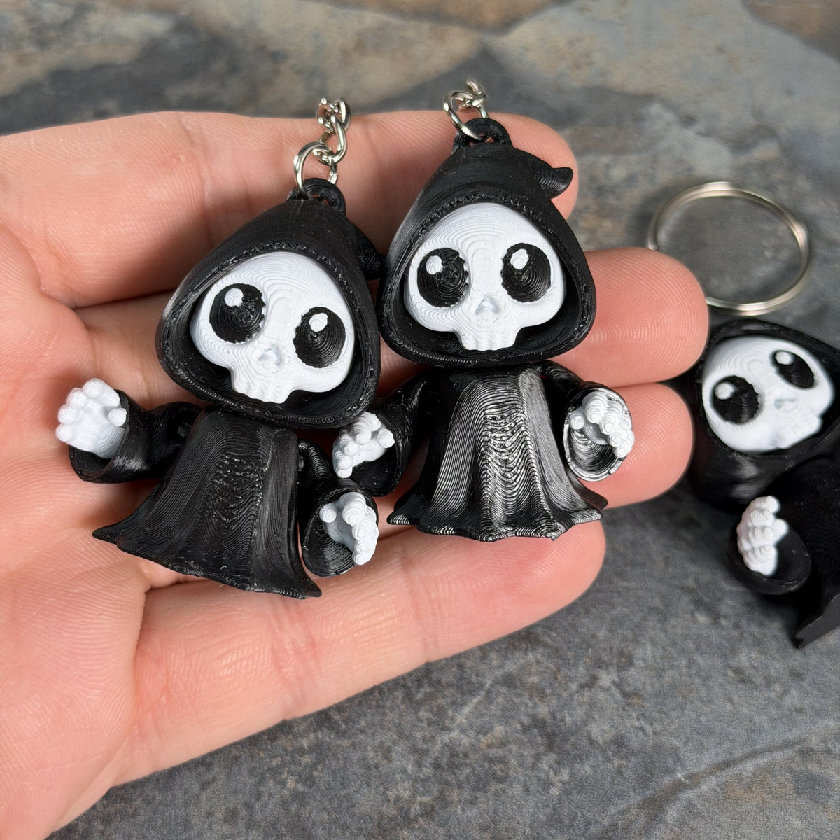 Grim Reaper Keychain-5