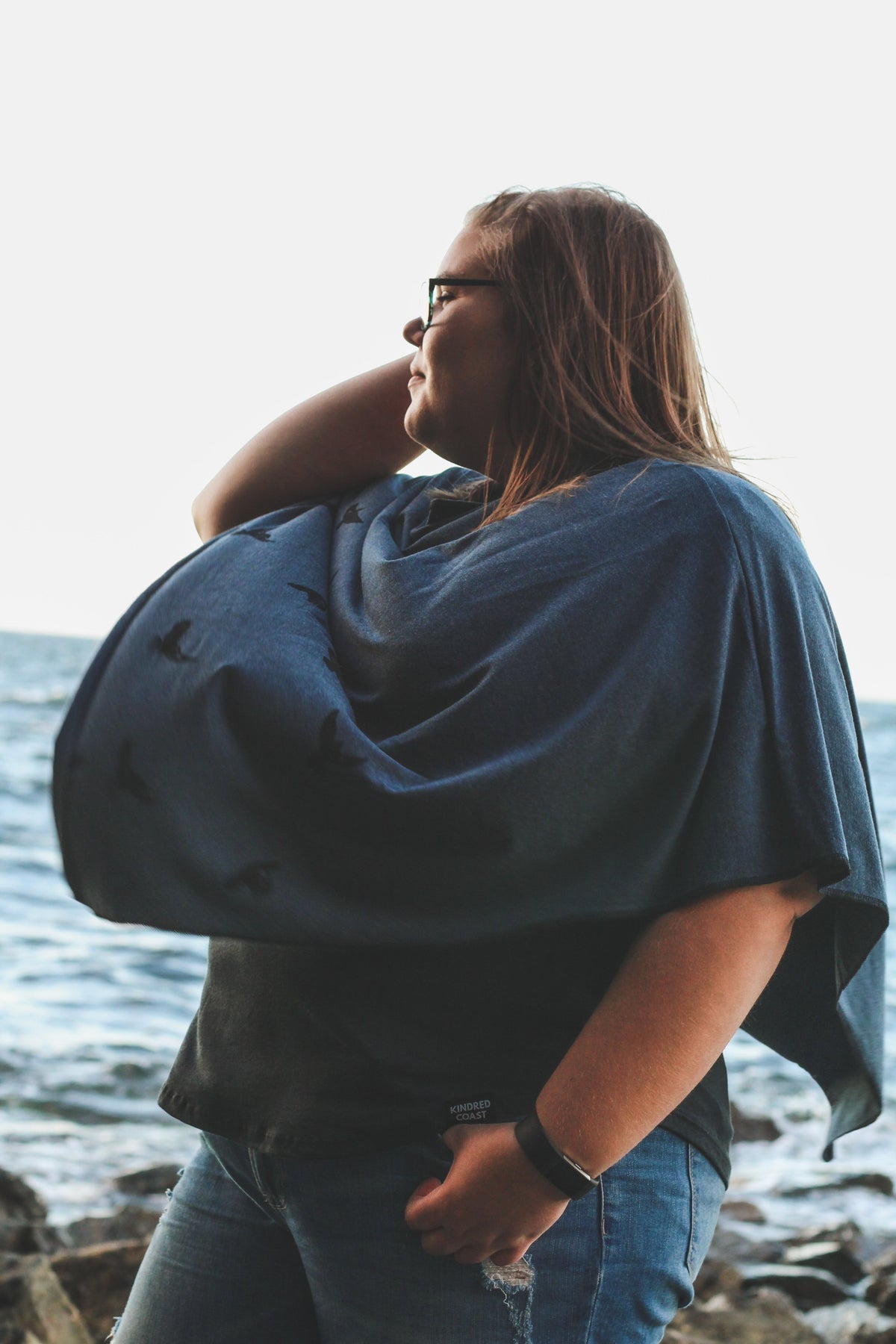 Heather Lake Poncho - 2 Print Options-5