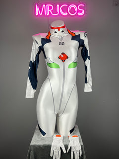 Anime Style Spandex Cosplay Bodysuit Plug Suit Halloween Costume Zentai-3