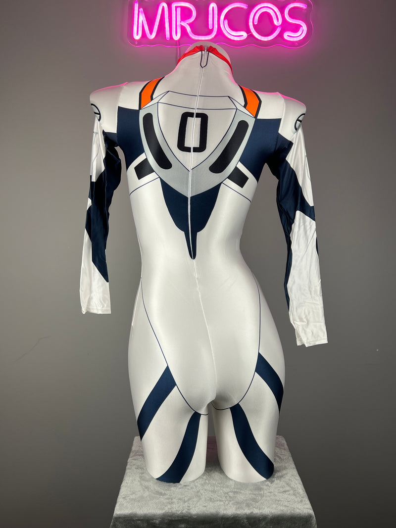 Anime Style Spandex Cosplay Bodysuit Plug Suit Halloween Costume Zentai-4