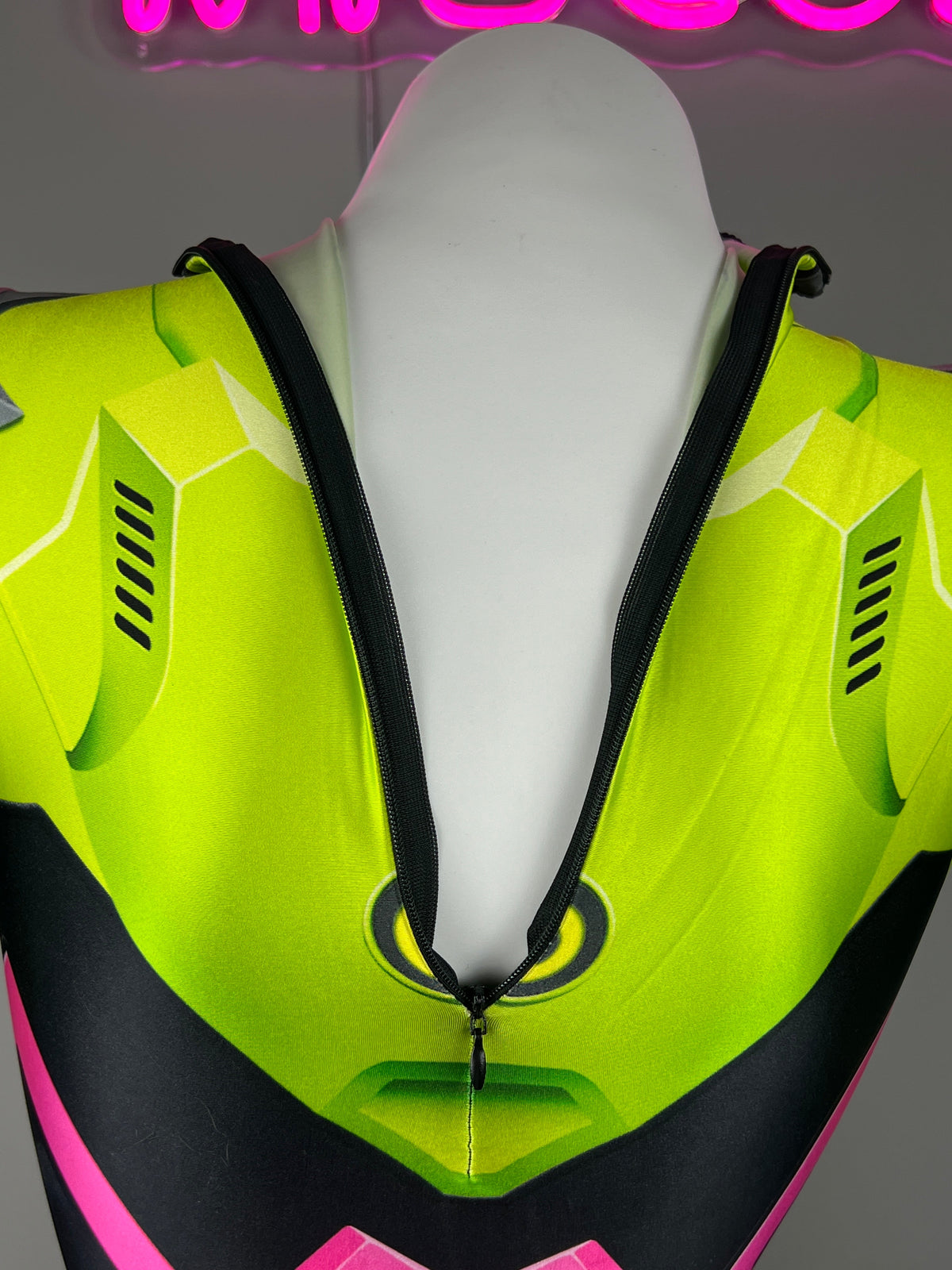 Spandex Cosplay Open Crotch BodySuit Halloween Costume-14