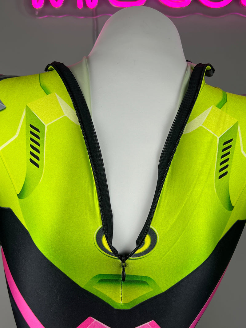 Spandex Cosplay Open Crotch BodySuit Halloween Costume-14